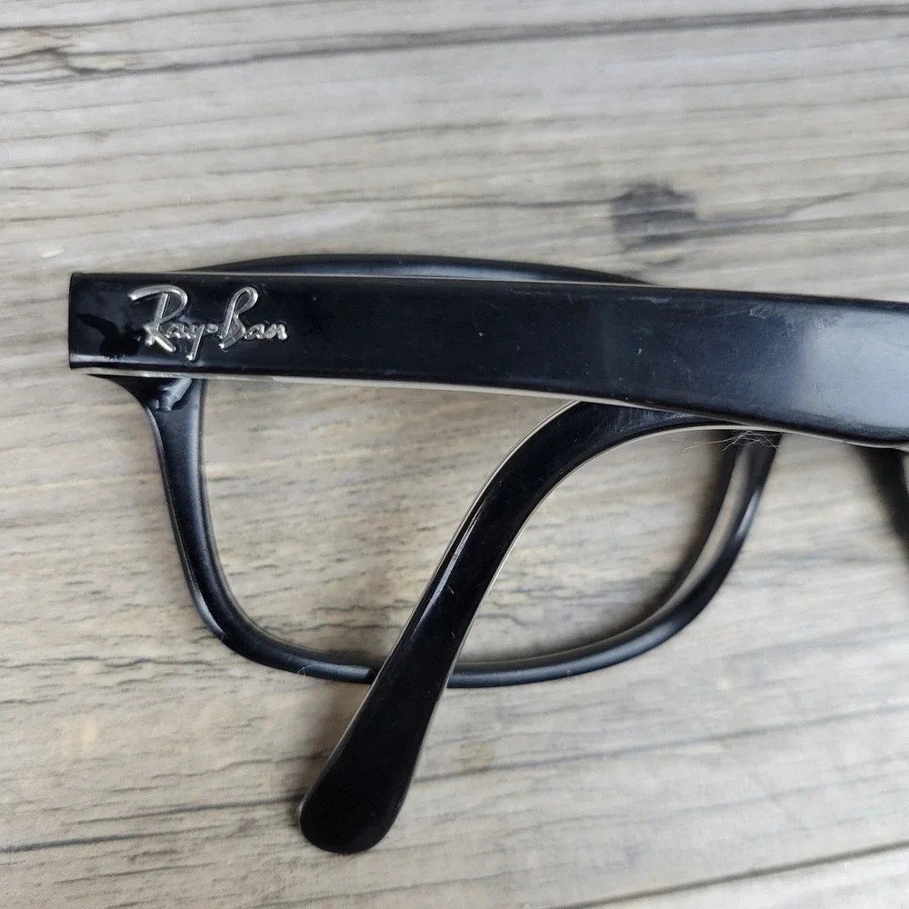 Ray-Ban Eyeglasses Frames RB 1531 3529 Black Clear Full Rim Kids 48-16-130